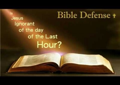 How can Jesus be God if he didn’t know the day of the Last Hour?