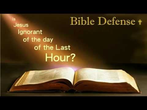 How can Jesus be God if he didn’t know the day of the Last Hour?